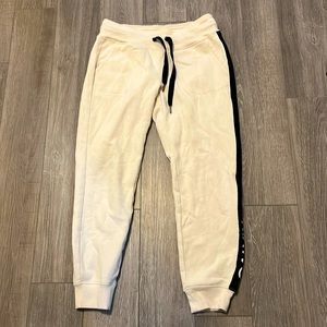 COPY - COPY - Cream and black sweatpants from Calvin Klein